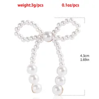 Modern Style Simple Style Bow Knot Copper Handmade Plating 18k Gold Plated Jewelry Set sku image 7