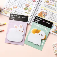 Shaped Cartoon Sticky Notes Cute Ins Korean Note Paper Stationery Notepad Good-looking Note Sticker Wholesale main image 3