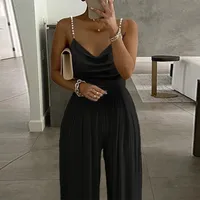 Women's Bodysuits Sleeveless Bodysuits Streetwear Solid Color main image 2