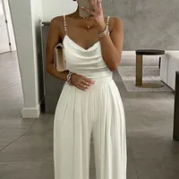 Women's Bodysuits Sleeveless Bodysuits Streetwear Solid Color main image 3
