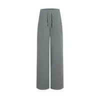 Women's Daily Streetwear Solid Color Full Length Casual Pants Wide Leg Pants sku image 2