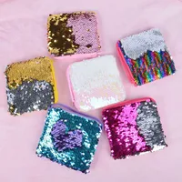 Women's Colorful Sequin Zipper Kids Wallets main image 1