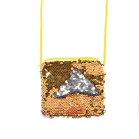 Women's Colorful Sequin Zipper Kids Wallets sku image 6