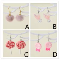 1 Pair Cute Lady Sweet Geometric Candy Zinc Alloy Drop Earrings main image 2