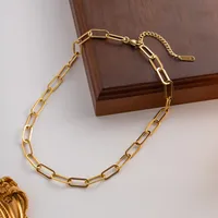 Wholesale Jewelry Simple Style Return Stainless Steel Titanium Steel Plating Pendant Necklace main image 1