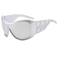 Simple Style Classic Style Solid Color Leopard Pc Square Full Frame Women's Sunglasses main image 4