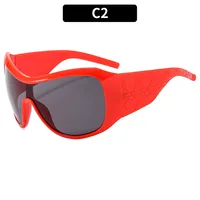 Simple Style Classic Style Solid Color Leopard Pc Square Full Frame Women's Sunglasses sku image 2