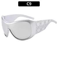 Simple Style Classic Style Solid Color Leopard Pc Square Full Frame Women's Sunglasses sku image 6