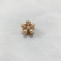 Korean Fashion Pearl Flower Hairpin sku image 1