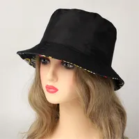 Women's Vacation Beach Animal Coconut Tree Fish Printing Wide Eaves Bucket Hat main image 2
