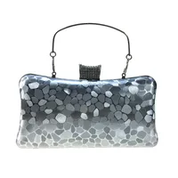 Women's Medium Pu Leather Solid Color Elegant Vintage Style Square Buckle Evening Bag main image 3