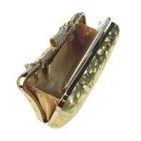 Women's Medium Pu Leather Solid Color Elegant Vintage Style Square Buckle Evening Bag main image 2