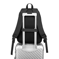 Waterproof 20 Inch Solid Color Casual School School Backpack main image 5