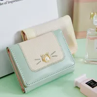 Women's Cat Pu Leather Buckle Wallets main image 2