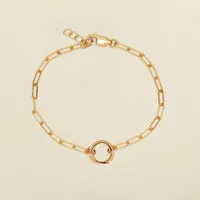 Wholesale Jewelry Casual Solid Color 201 Stainless Steel 18K Gold Plated Gold Plated Plating Bracelets main image 5