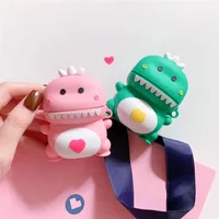 Cute Cartoon Dinosaur Silica Gel   Phone Cases main image 1