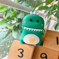Cute Cartoon Dinosaur Silica Gel   Phone Cases sku image 2