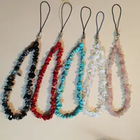 Casual Solid Color Coral Stoving Varnish Mobile Phone Chain main image 1