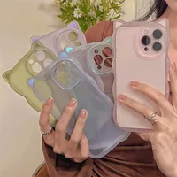 Cute Solid Color Tpu   Phone Cases main image 3