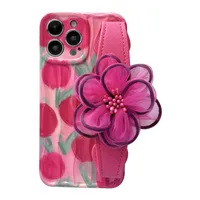 Elegant Lady Flower Silica Gel   Phone Cases main image 5