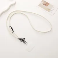 Simple Style Solid Color Pu Leather Knitting Chain Mobile Phone Chain sku image 12