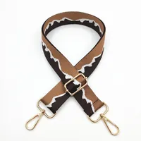 Polyester Color Block Bag Strap sku image 8