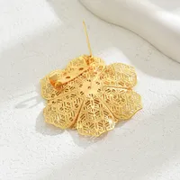 Elegant Flower Alloy Women's Brooches 1 Piece main image 1