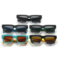 Simple Style Color Block Solid Color Pc Square Full Frame Women's Sunglasses main image 1