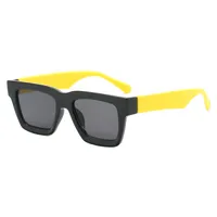 Simple Style Color Block Solid Color Pc Square Full Frame Women's Sunglasses main image 3