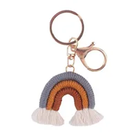 Cute Letter Alloy Keychain main image 9