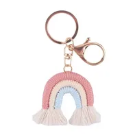 Cute Letter Alloy Keychain main image 5