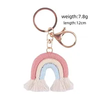 Cute Letter Alloy Keychain main image 3