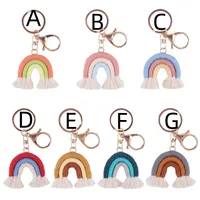 Cute Letter Alloy Keychain main image 2