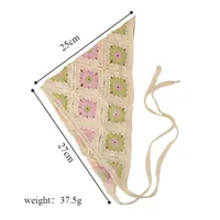 Women's Romantic Pastoral Flower Cloth Knit Braid Hollow Out 1 Piece main image 9