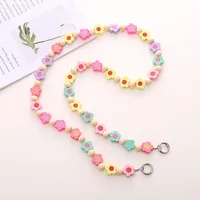IG Style Pastoral Star Flower Butterfly Beaded Chain Mobile Phone Chain main image 4