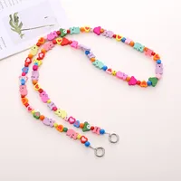 IG Style Pastoral Star Flower Butterfly Beaded Chain Mobile Phone Chain sku image 8