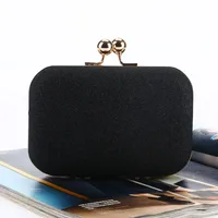 Simple Dinner Bag Handmade Shining Evening Bag Wedding Banquet Clutch sku image 1