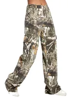 Women's Holiday Daily Simple Style Classic Style Color Block Full Length Printing Pocket Cargo Pants main image 5