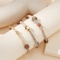 Ethnic Style Simple Style Color Block Glass Beaded Women's Bracelets main image 5