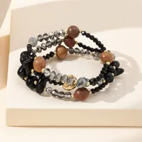 Ethnic Style Simple Style Color Block Glass Beaded Women's Bracelets sku image 4