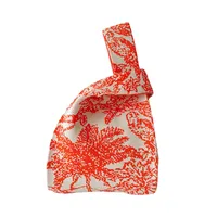 Women's Medium Polyester Flower Streetwear Open Handbag main image 5