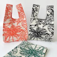 Women's Medium Polyester Flower Streetwear Open Handbag main image 1