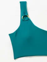 Women's Solid Color 2 Pieces Set Bikinis Swimwear main image 3