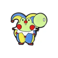 Cartoon Style Cute Animal Cartoon Frog Alloy Stamping Stoving Varnish Plating Unisex Cartoon Pinback Badge Brooches Collar Pin sku image 80