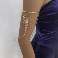 Retro Creative Diamond-studded Alloy Scorpion Arm Ring Wholesale Nihaowholesale main image 3