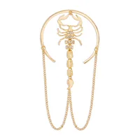 Retro Creative Diamond-studded Alloy Scorpion Arm Ring Wholesale Nihaowholesale main image 5