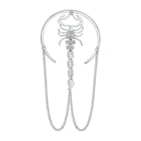 Retro Creative Diamond-studded Alloy Scorpion Arm Ring Wholesale Nihaowholesale sku image 8