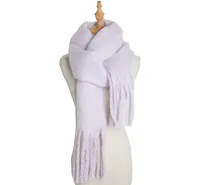 Women's Simple Style Solid Color Polyester Scarf sku image 4