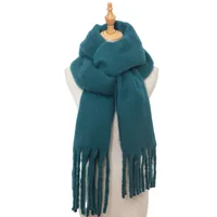Women's Simple Style Solid Color Polyester Scarf sku image 17