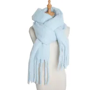Women's Simple Style Solid Color Polyester Scarf sku image 6